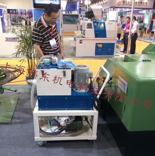 推車式分離器應用于成型機