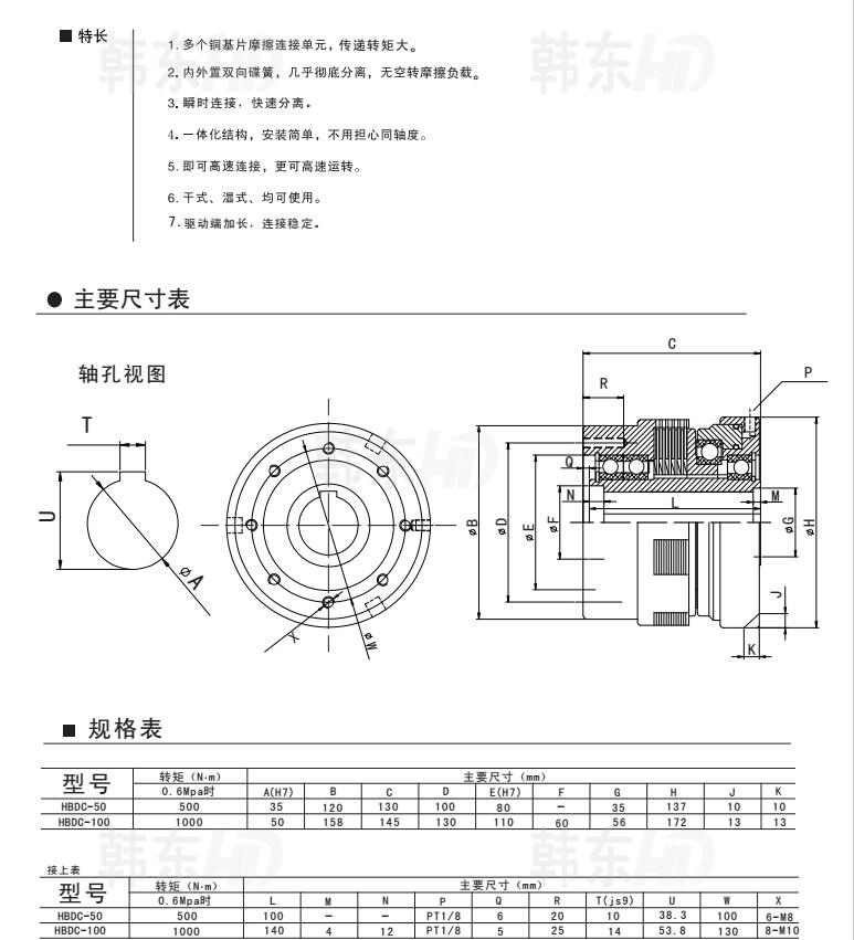 氣動多片離合器
