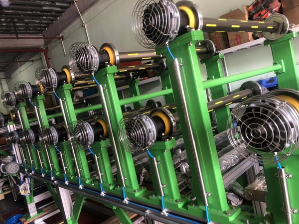 safety chuck with NAB air disc brake