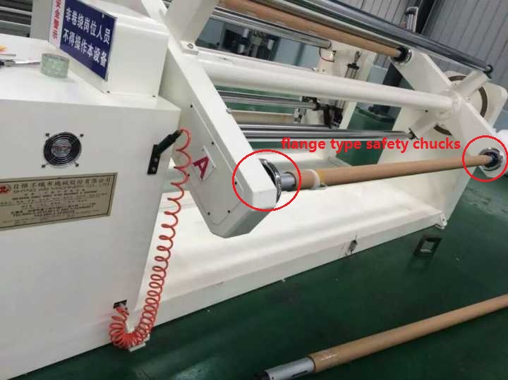 flange type safety chuck