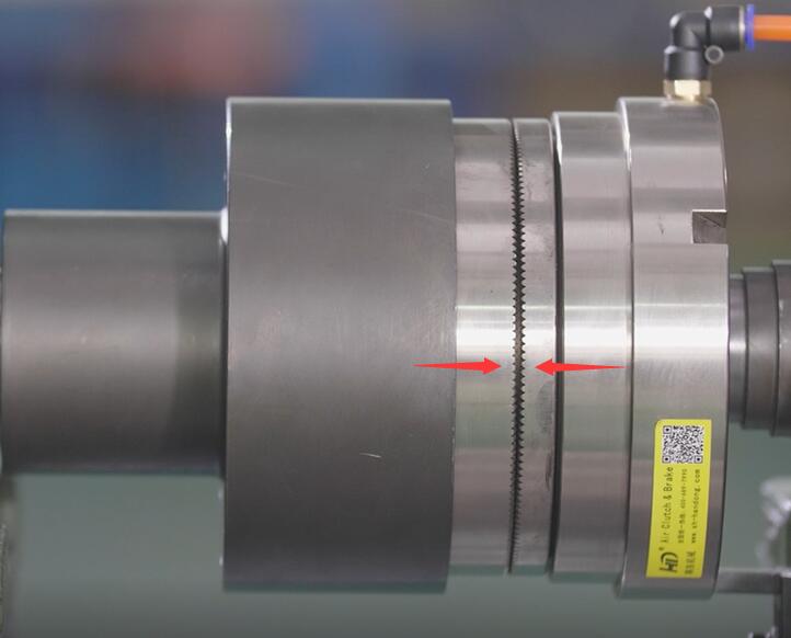 氣動離合器安裝